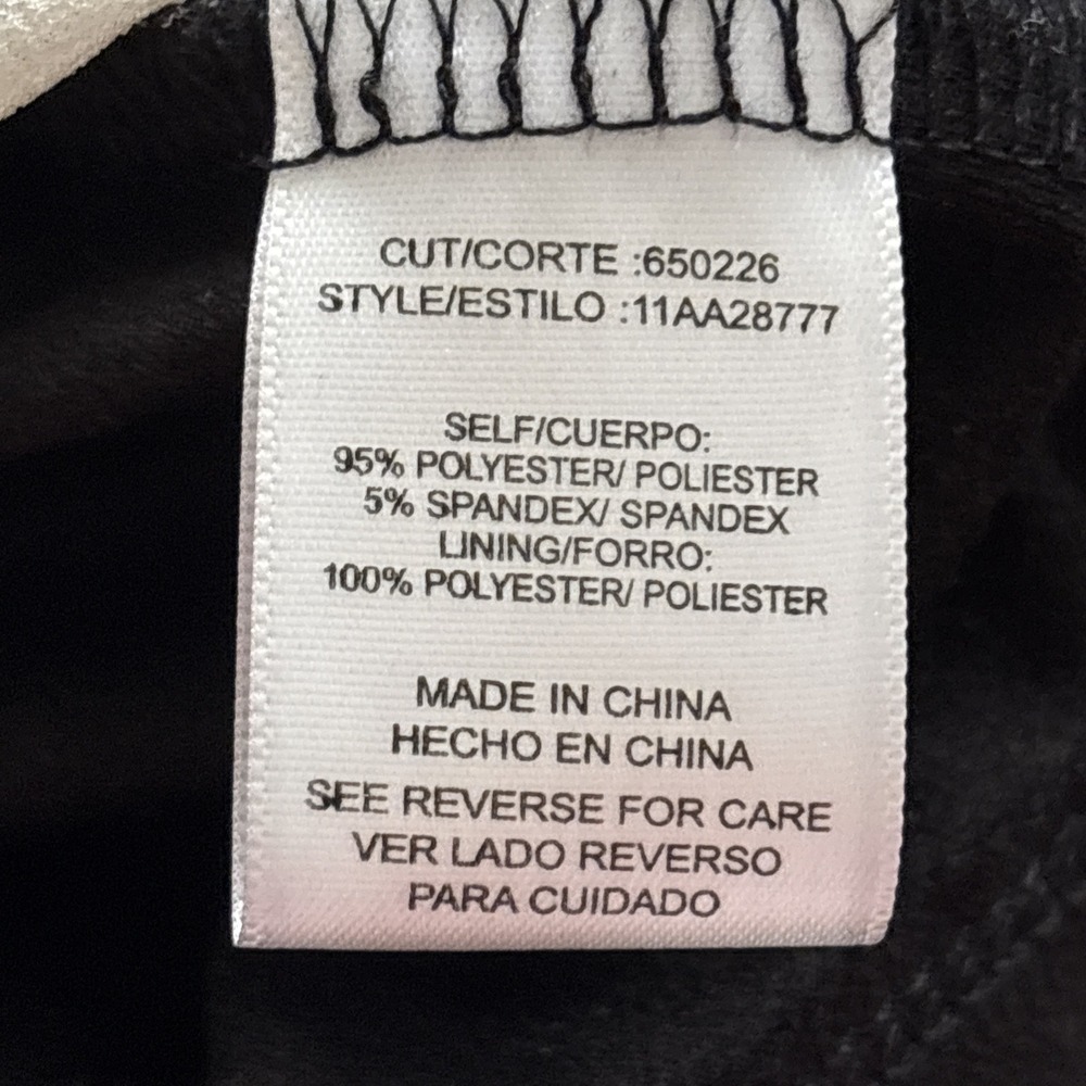 Black‎ Eyelet Cutout Cami Tank Top Womens Size M Asymmetrical Hem Festival Indie - Picture 11 of 16